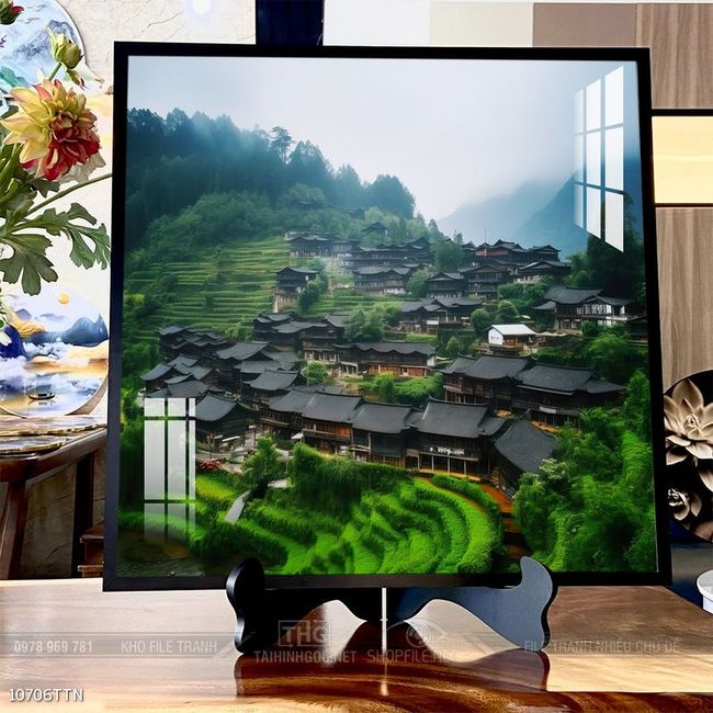 Tranh phong thủy nghệ thuật decor