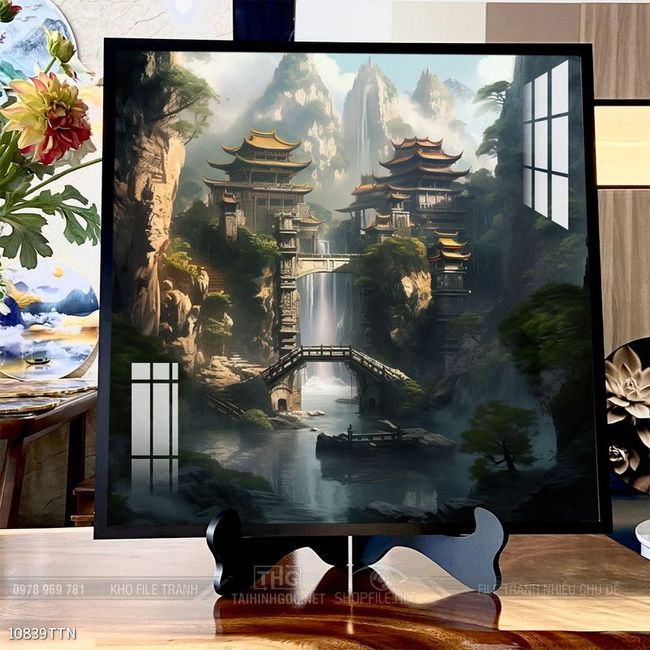 Mẫu tranh phong thủy đẹp và ý nghĩa