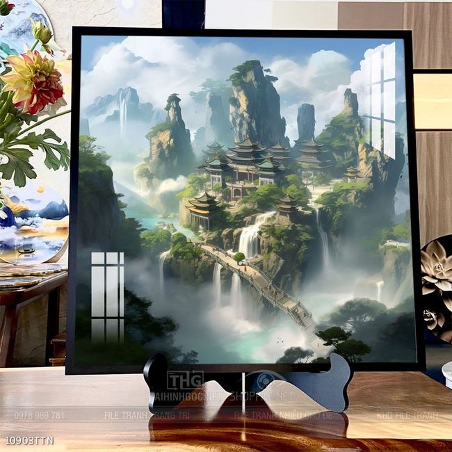Tranh phong thủy nghệ thuật đẹp nhất