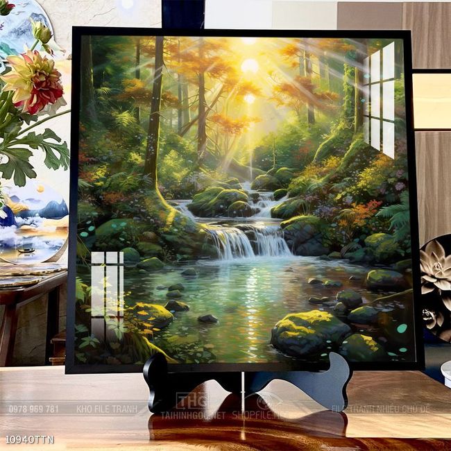 Tranh treo phòng khách theo phong thủy