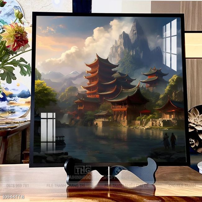Tranh phong thủy nghệ thuật decor