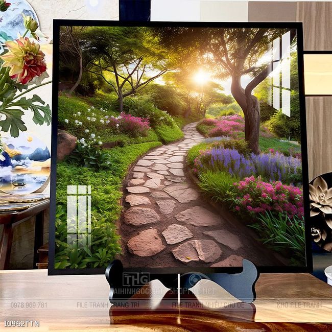 Tranh phong thủy sơn thủy hữu tình