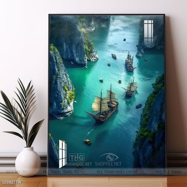Tranh phong thủy nghệ thuật đẹp nhất