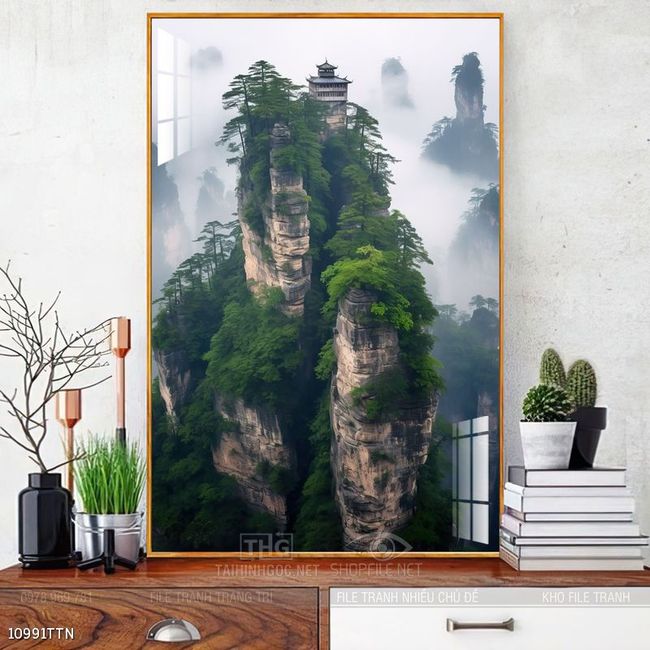 Mẫu tranh phong thủy đẹp và ý nghĩa