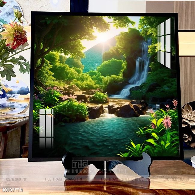 Tranh phong thủy sơn thủy hữu tình
