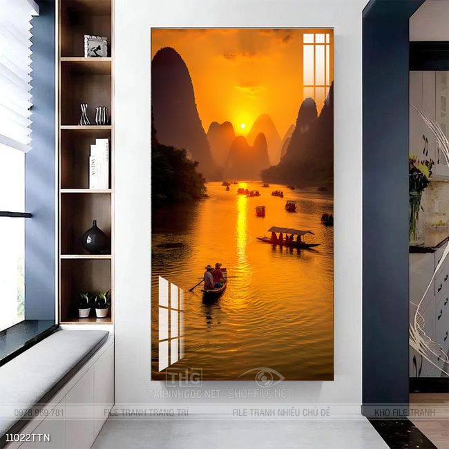 Tranh phong thủy nghệ thuật decor