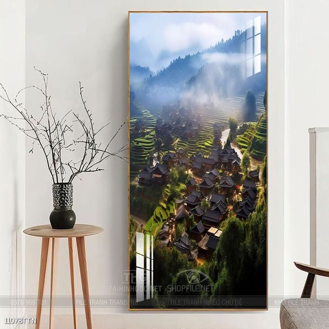 Tranh phong thủy treo trang trí phòng khách