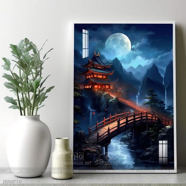 Tranh phong thủy nghệ thuật đẹp nhất