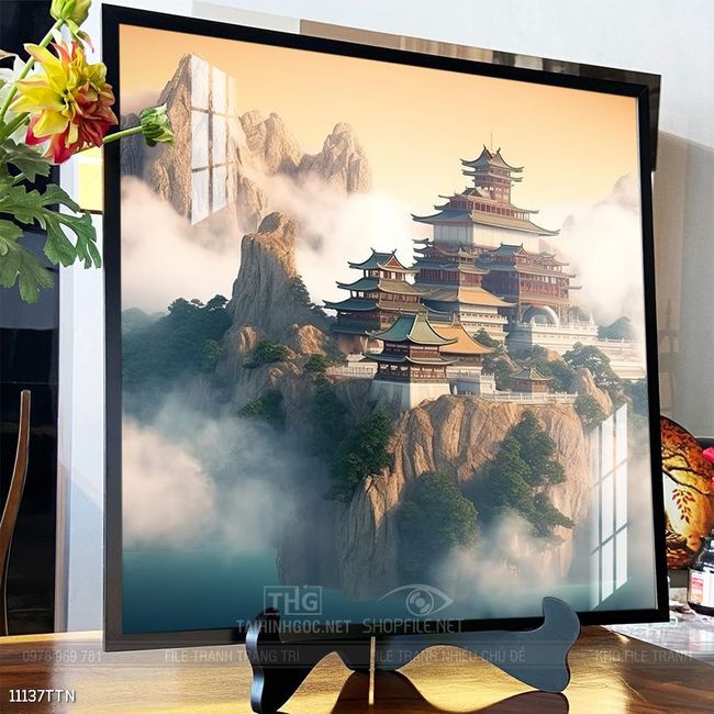 Tranh phong thủy nghệ thuật đẹp nhất