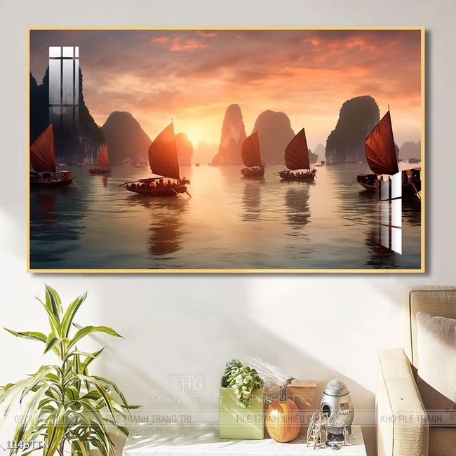 Tranh phong thủy nghệ thuật đẹp nhất