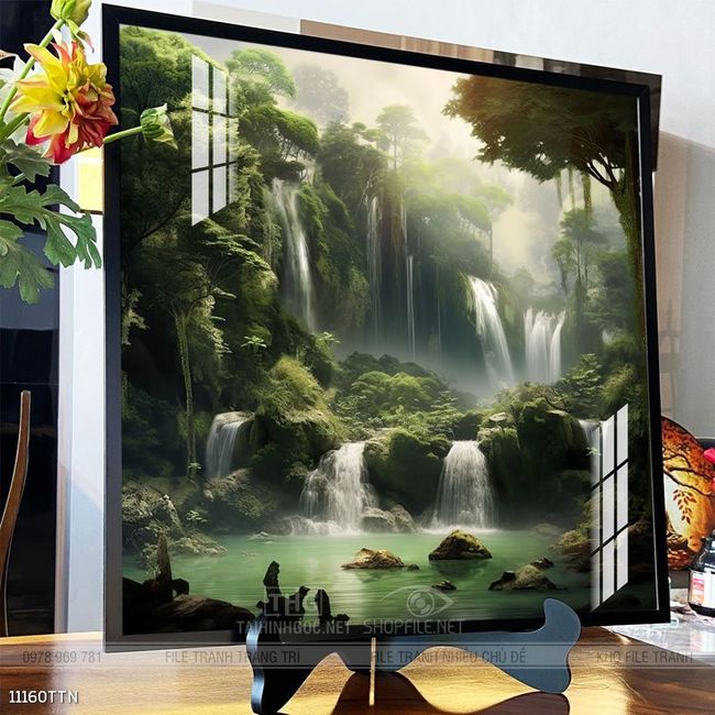 Mẫu tranh phong thủy đẹp và ý nghĩa