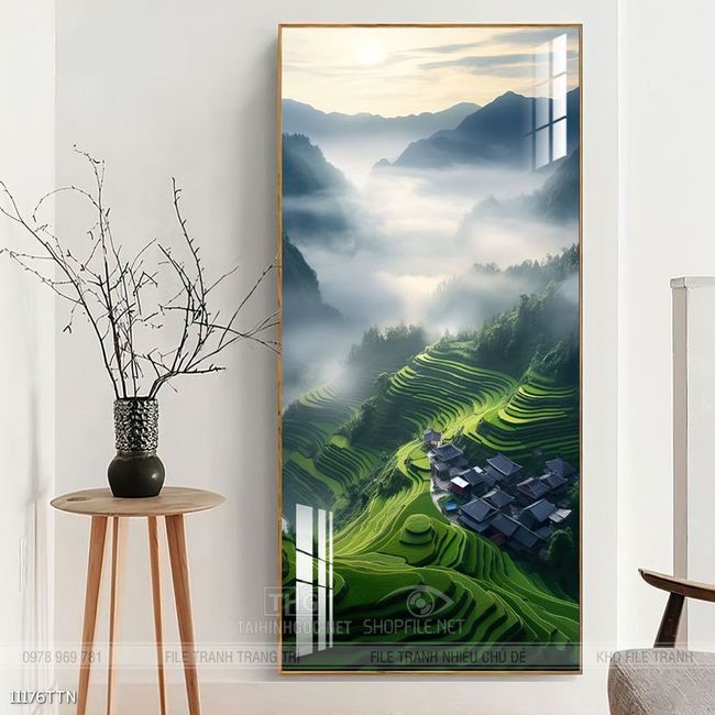 Tranh phong thủy nghệ thuật đẹp nhất