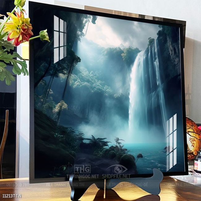 Tranh treo phòng khách theo phong thủy