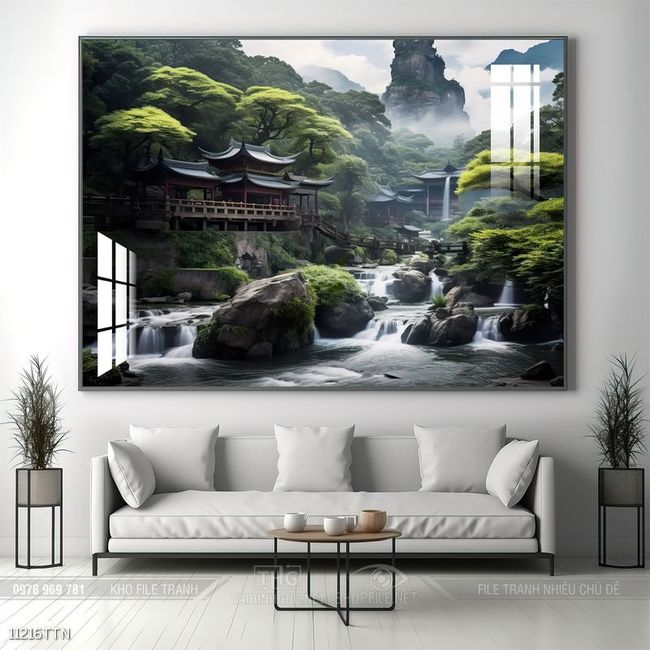 Mẫu tranh phong thủy đẹp và ý nghĩa
