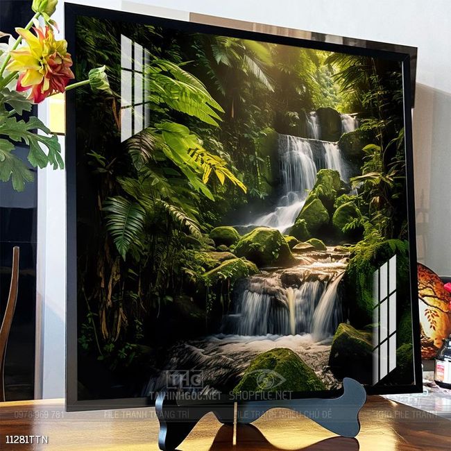 Tranh phong thủy treo trang trí phòng khách