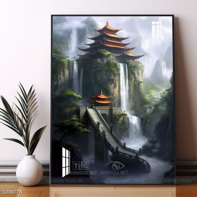 Tranh phong thủy nghệ thuật đẹp nhất