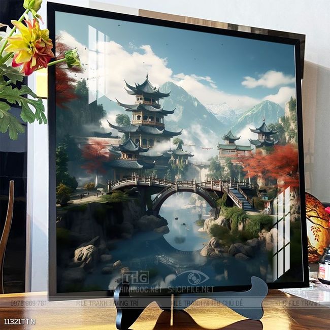 Tranh phong thủy nghệ thuật decor