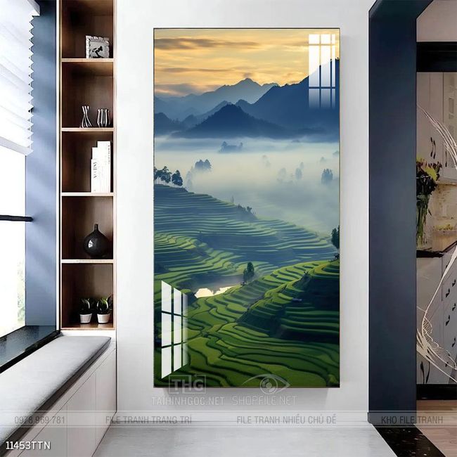 Tranh phong thủy nghệ thuật đẹp nhất