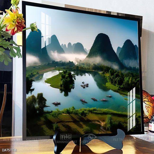 Tranh phong thủy nghệ thuật đẹp nhất