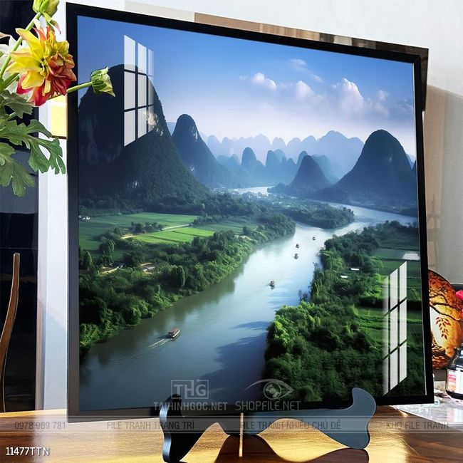 Tranh phong thủy nghệ thuật decor