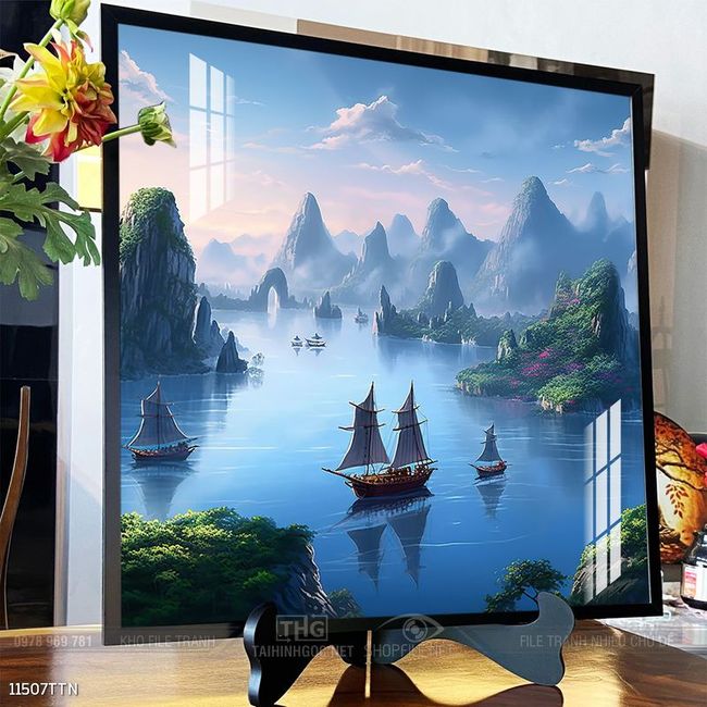 Tranh phong thủy nghệ thuật decor