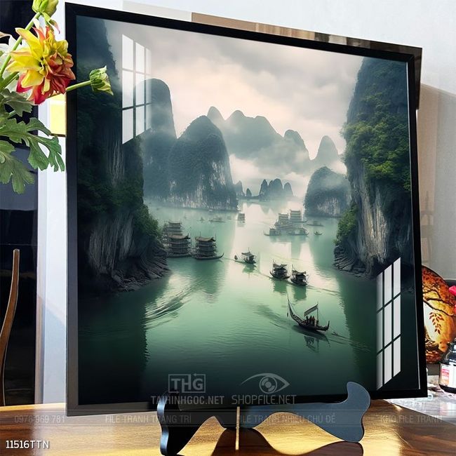 Tranh treo phòng khách theo phong thủy