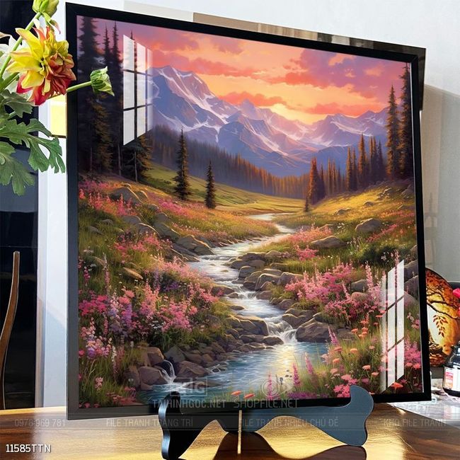 Tranh phong thủy nghệ thuật decor