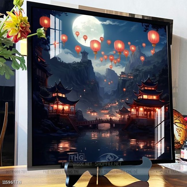 Tranh phong thủy nghệ thuật đẹp nhất