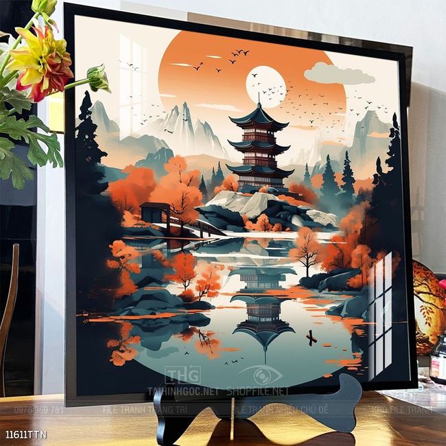 Tranh phong thủy nghệ thuật decor