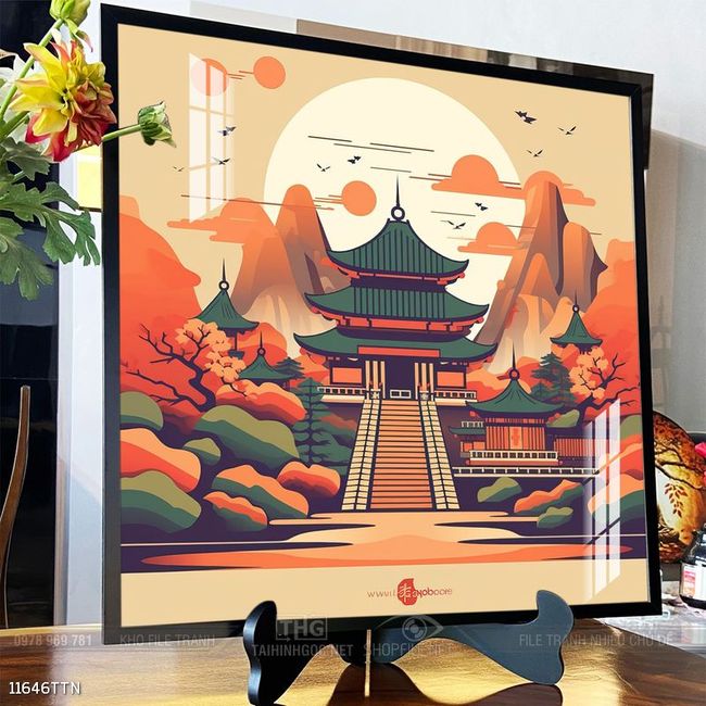 Tranh phong thủy treo trang trí phòng khách