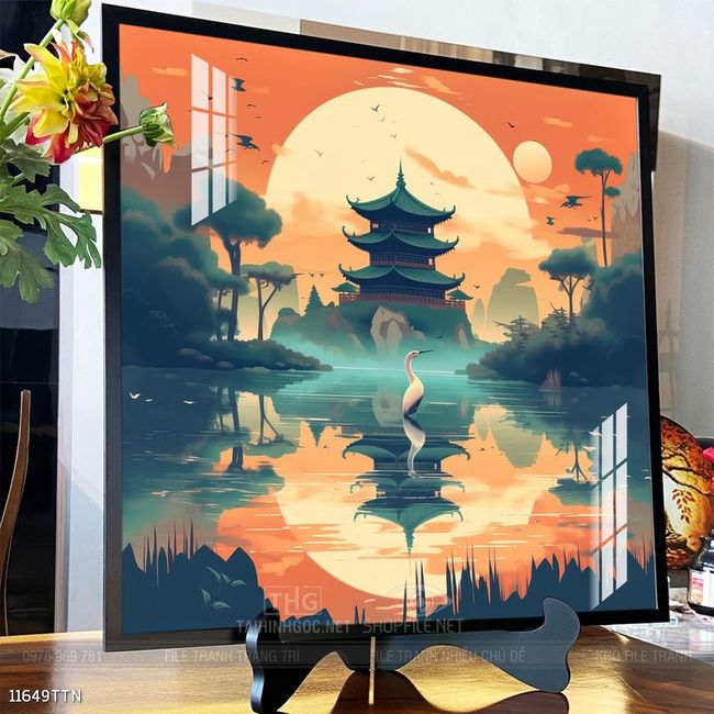 Tranh phong thủy nghệ thuật đẹp nhất