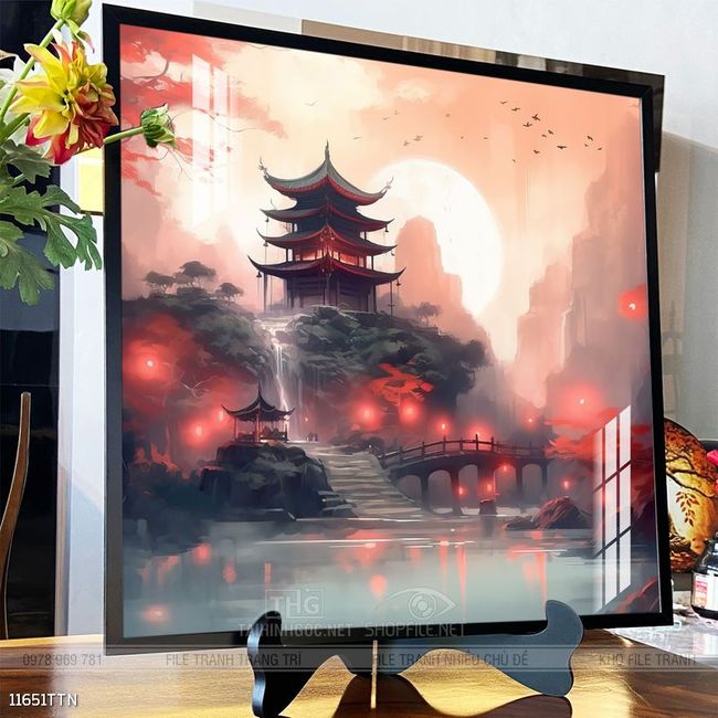 Tranh phong thủy nghệ thuật decor