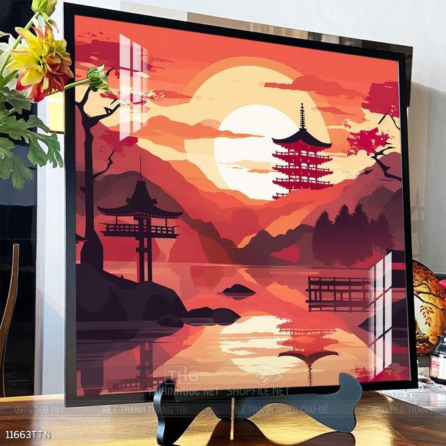 Mẫu tranh phong thủy đẹp và ý nghĩa