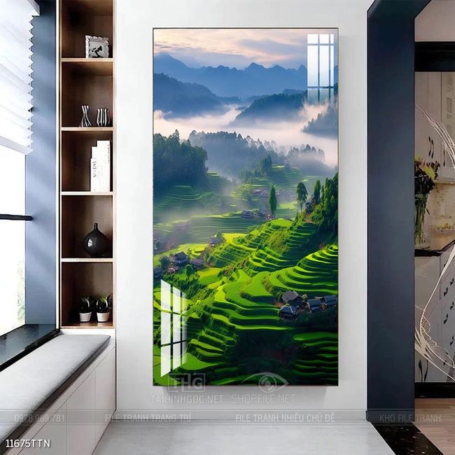 Tranh phong thủy nghệ thuật đẹp nhất