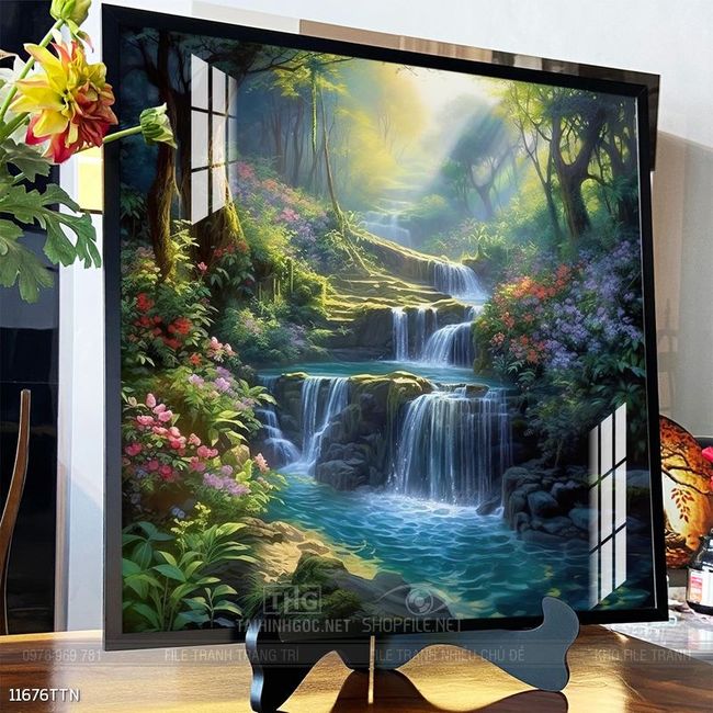 Mẫu tranh phong thủy đẹp và ý nghĩa