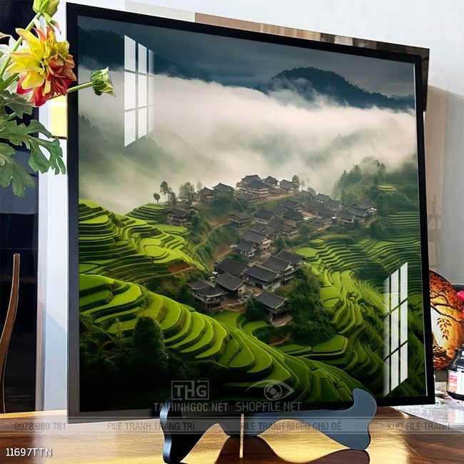 Tranh phong thủy nghệ thuật đẹp nhất