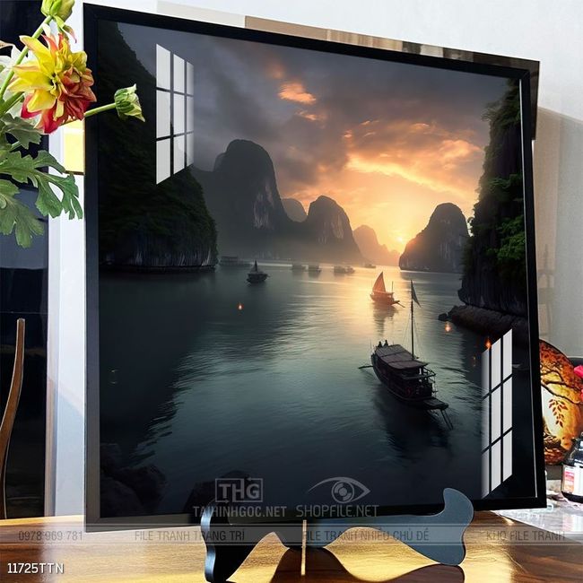 Tranh treo phòng khách theo phong thủy