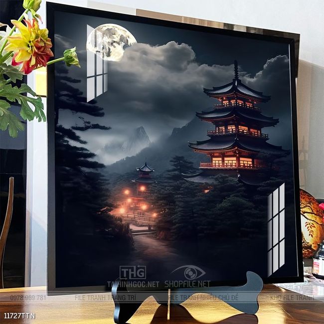 Tranh phong thủy nghệ thuật đẹp nhất