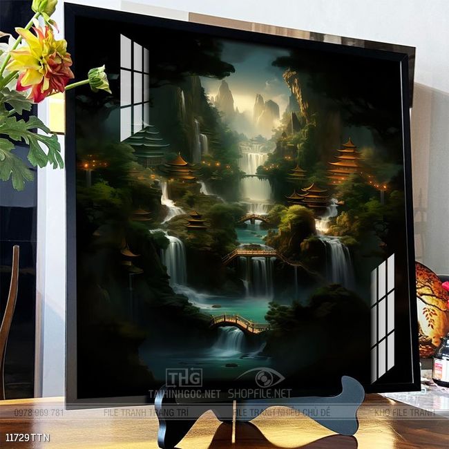 Tranh phong thủy nghệ thuật decor