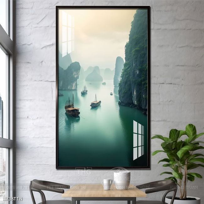 Tranh treo phòng khách theo phong thủy