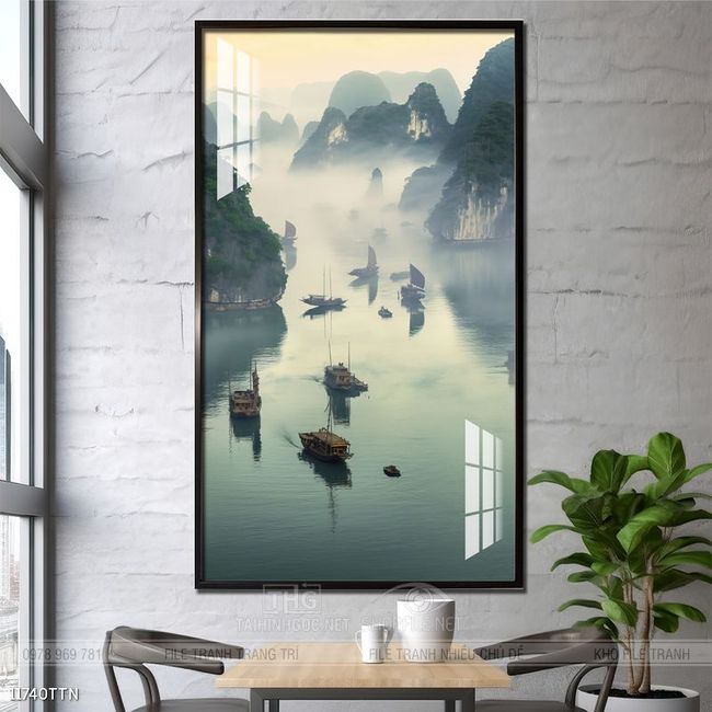 Tranh phong thủy nghệ thuật đẹp nhất