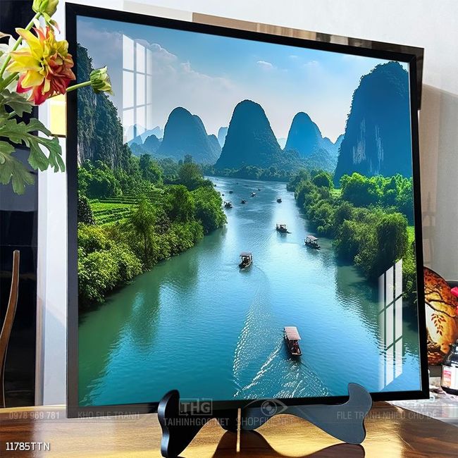 Tranh phong thủy treo trang trí phòng khách