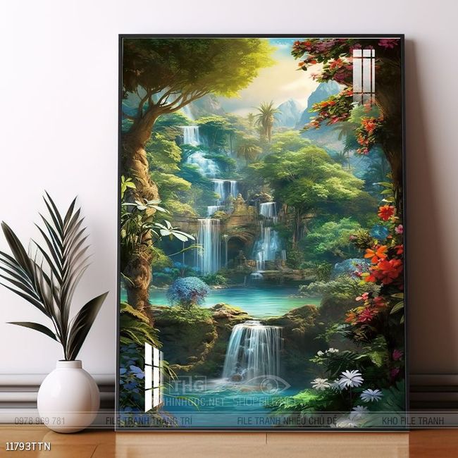 Mẫu tranh phong thủy đẹp và ý nghĩa