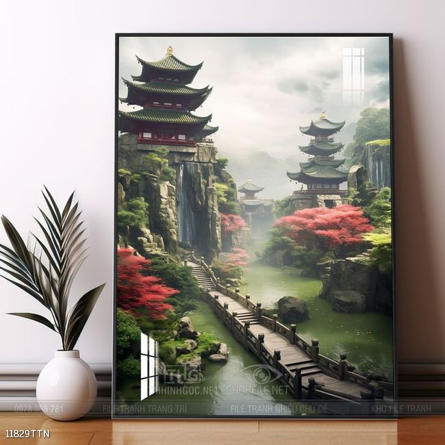 Tranh treo phòng khách theo phong thủy
