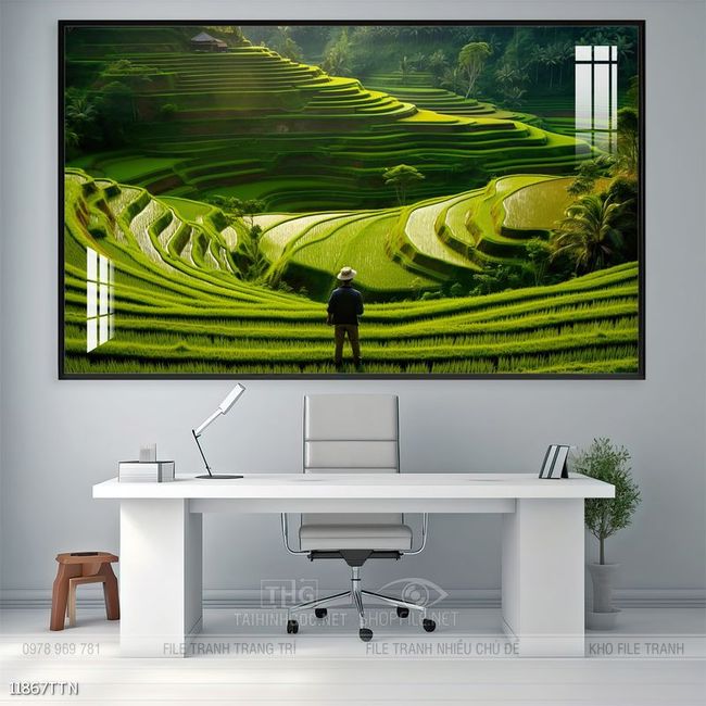 Tranh phong thủy treo trang trí phòng khách