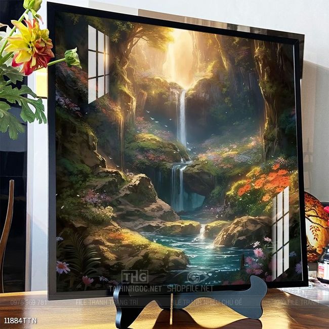 Mẫu tranh phong thủy đẹp và ý nghĩa
