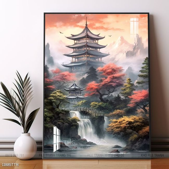 Tranh phong thủy nghệ thuật decor