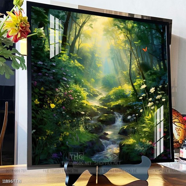 Tranh phong thủy nghệ thuật đẹp nhất