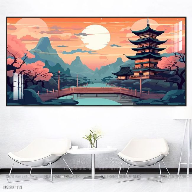 Tranh phong thủy nghệ thuật decor