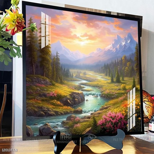 Tranh phong thủy nghệ thuật đẹp nhất